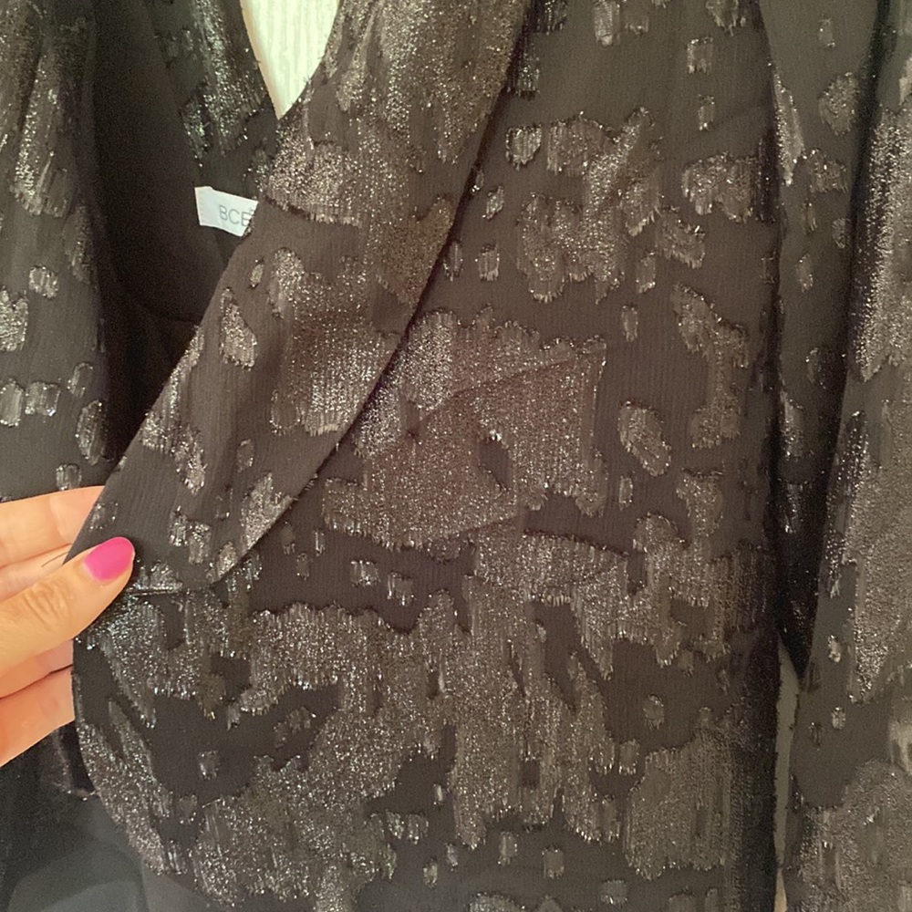 Bcbgeneration Black Jacket Size Small - image 2